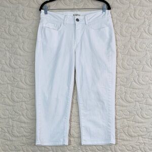 Riders by Lee White Capris Cotton Size 10